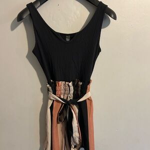 Black and Multicoloured Romper Size Large